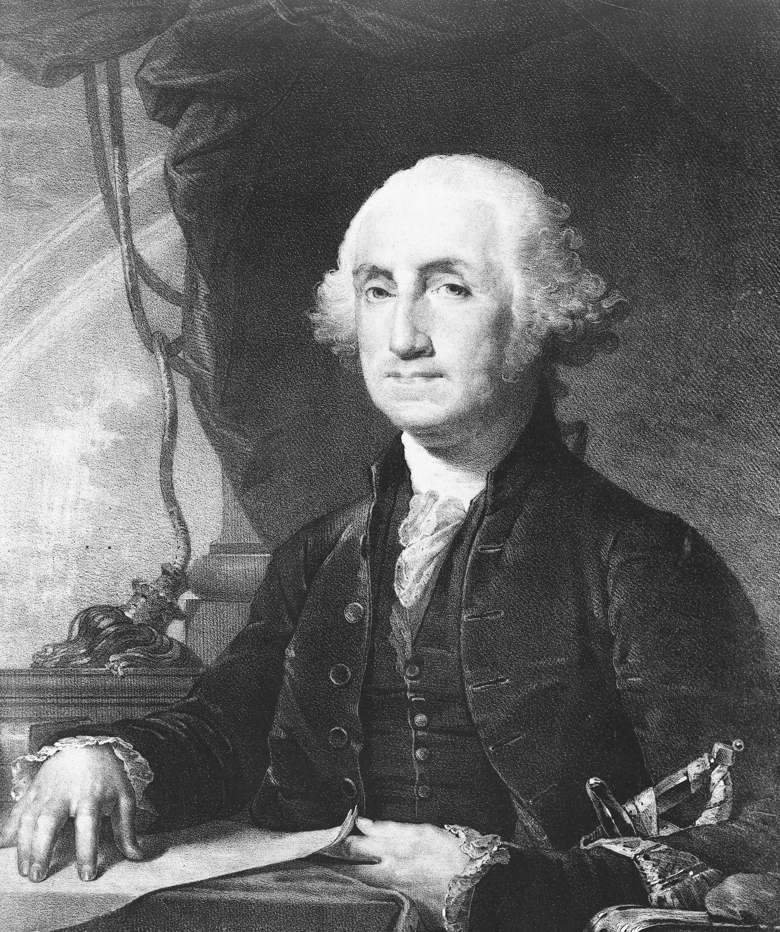 Washington's First Cabinet George Washington Presidential cabinet Alexander Hamilton Thomas Jefferson Secretary of State Secretary of the Treasury