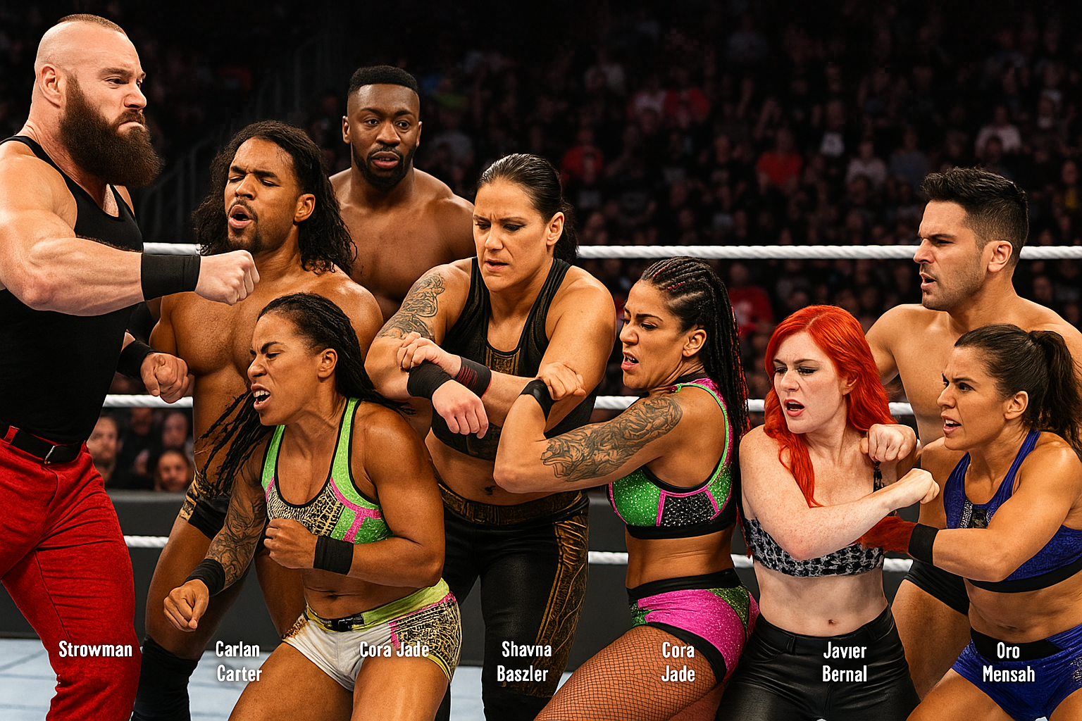 WWE Releases – Cast